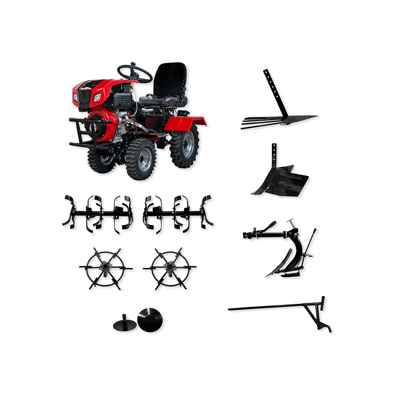 Tractor sx10 diesel- esencial pack