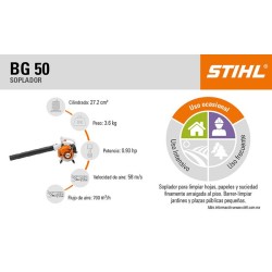 Soplador Stihl BG 50