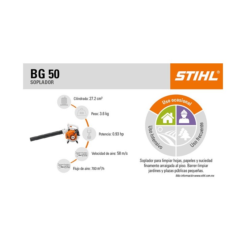 Soplador Stihl BG 50