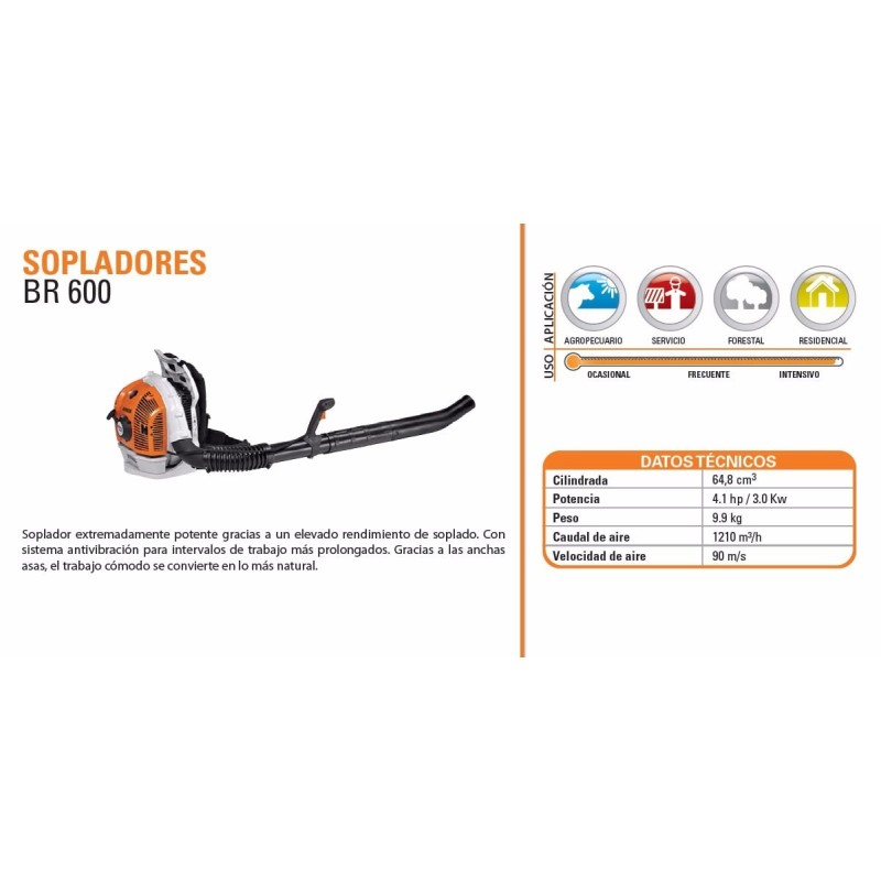 Soplador Stihl BR 600