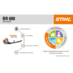 Soplador Stihl BR 600